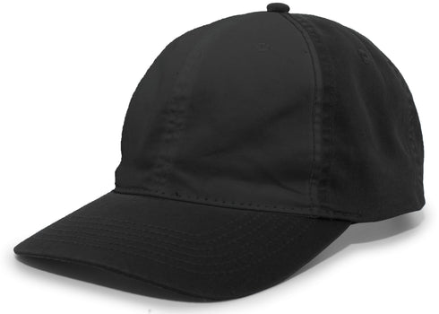 Pacific Headwear Vintage Buckle Strap Adjustable Cap (V57), Color 'Black'